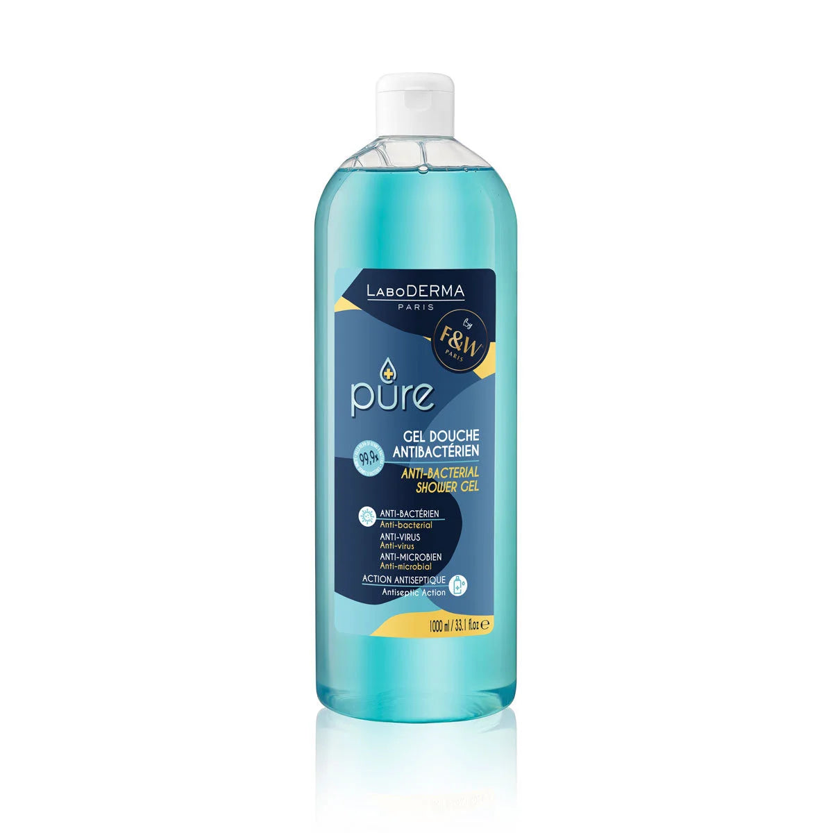 Laboderma LaboDerma Pure Anti-Bacterial Shower Gel 1000ml – Fair & White Skincare ...