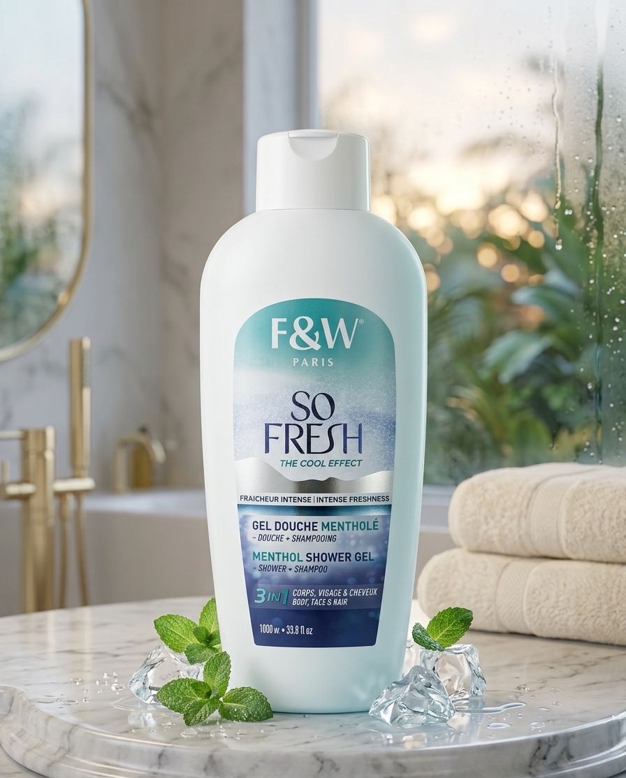 So Fresh Menthol Shower Gel (3-in-1)