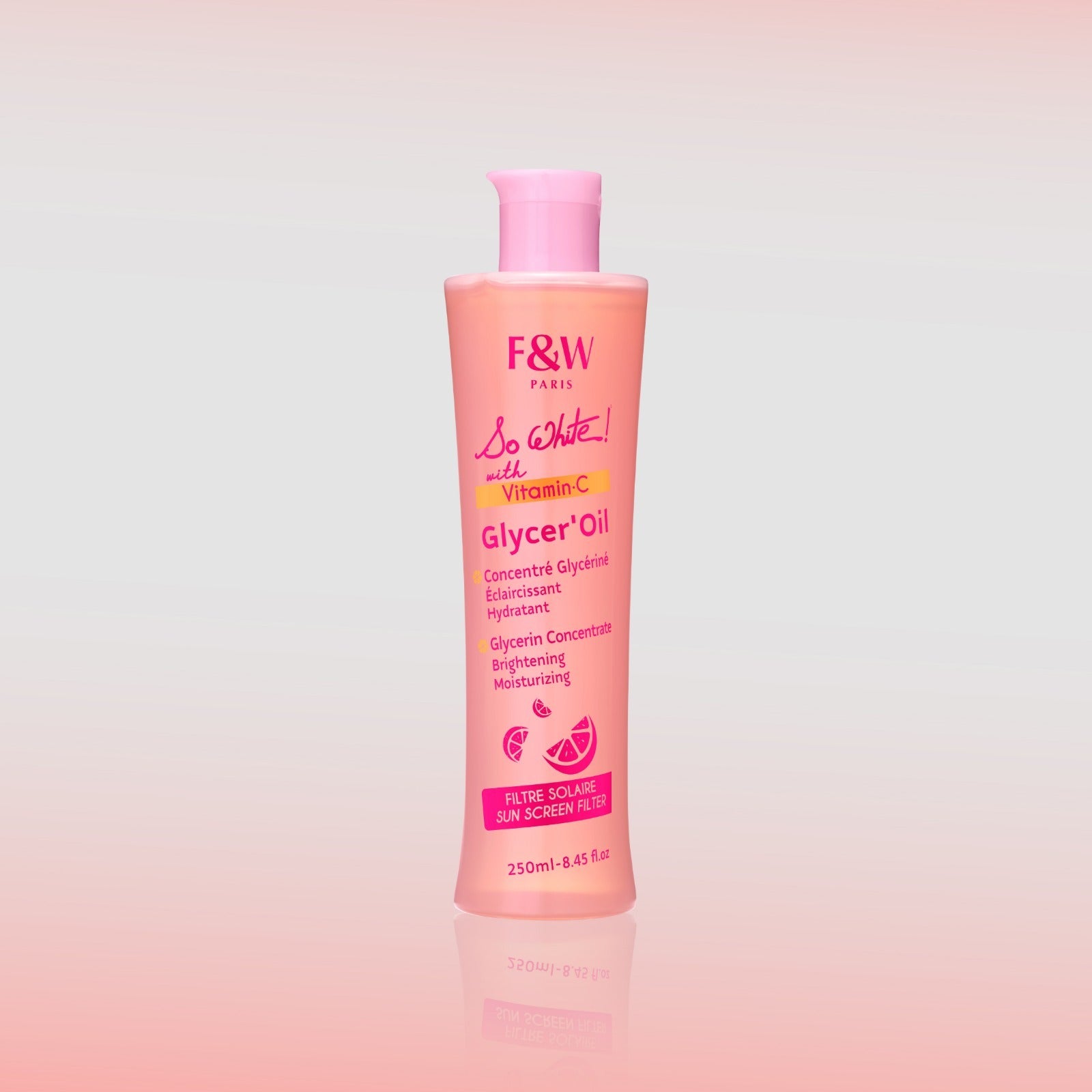 SO WHITE VITAMIN C GLYCER' OIL WITH SUNSCREEN FILTRE - 250ML